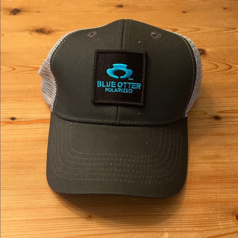 Dark Gray and Black Mesh Cap